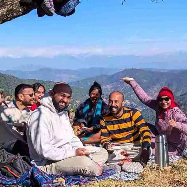 Picnic at one of the best view points of Letibunga