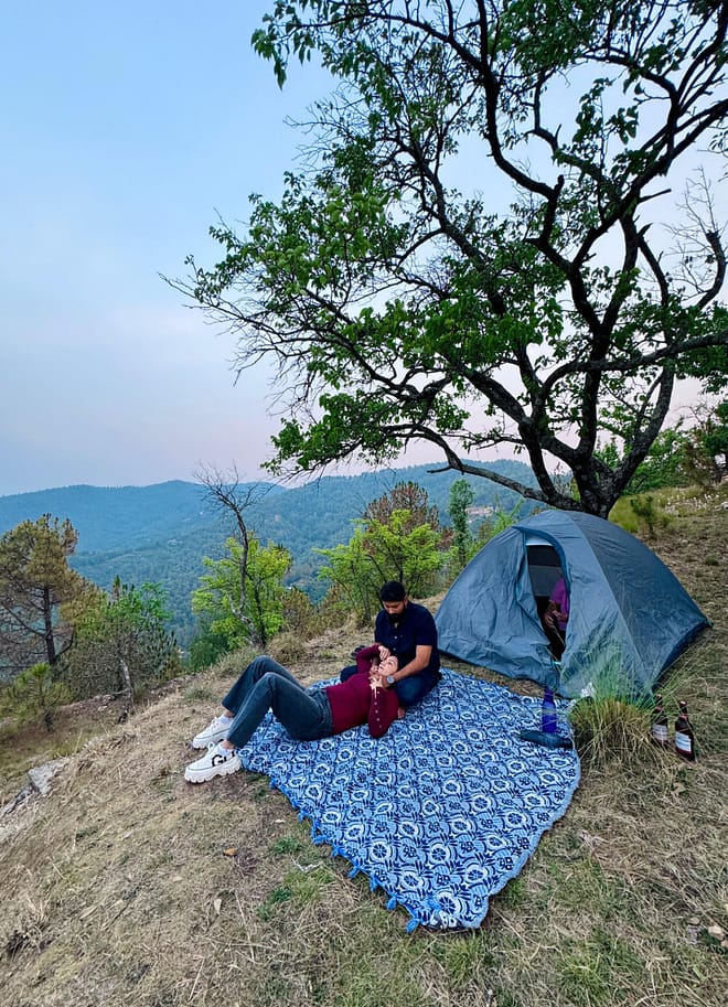 Picnic at one of the best view points of Letibunga